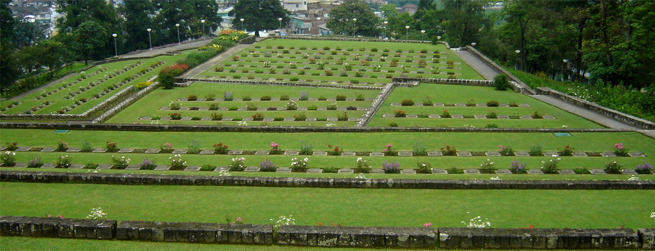 War Cemetery, Kohima, Nagaland.